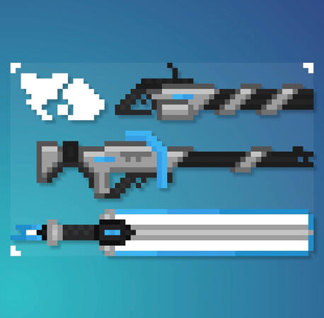 Starbound Protogen Weapon Sprites