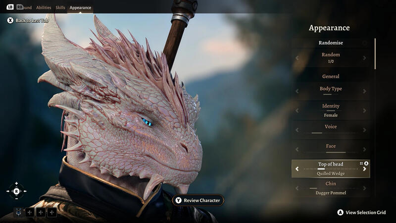 Dragonborn Head Resculpt - BG3