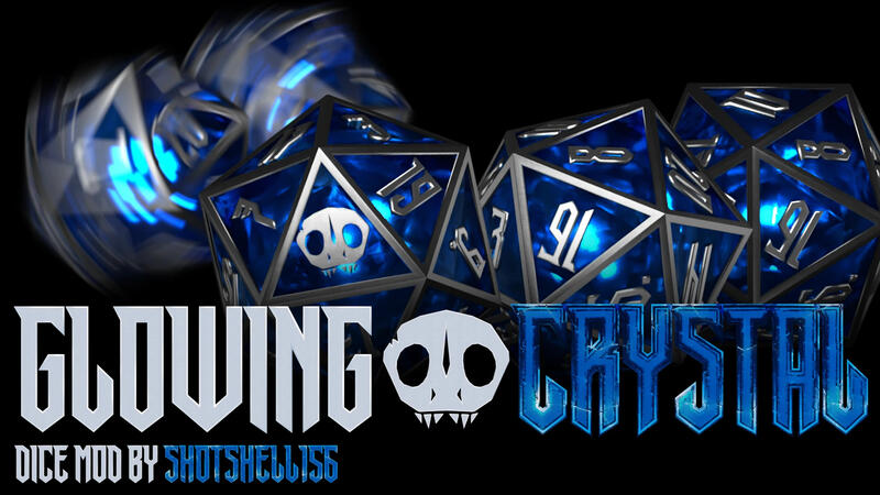 Glowing Crystal Dice - BG3